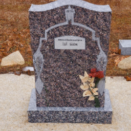 custom granite gravestone