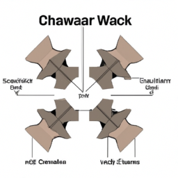 four jaw chuck diagram