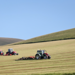 Precision farming mountain tractors