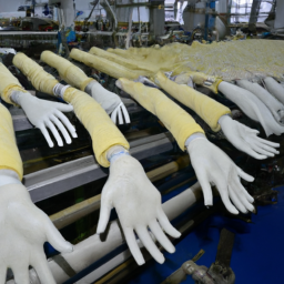 nitrile glove production line