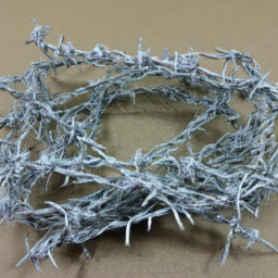 pvc coated barbed wire solution