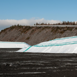 geomembrane and geotextile for tailings storage facilities