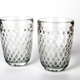 double glasses cup