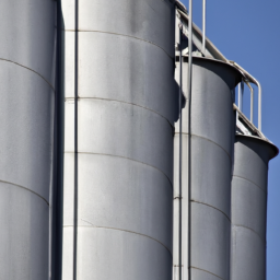 welded vertical silos