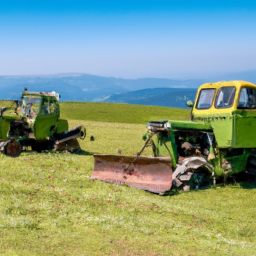 Fuel-efficient mountain tractors