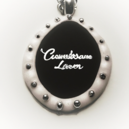 personalized custom logo necklace