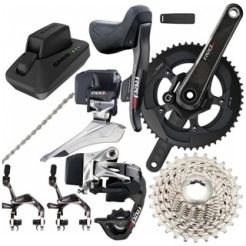 2019 SRAM Red E-Tap Group-set-with Quarq DZero Power meter