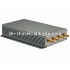 HF Medium Power RFID Reader 4 Antenna ports 1W 12V 13.56MHz for logistics, library, access control RFID system