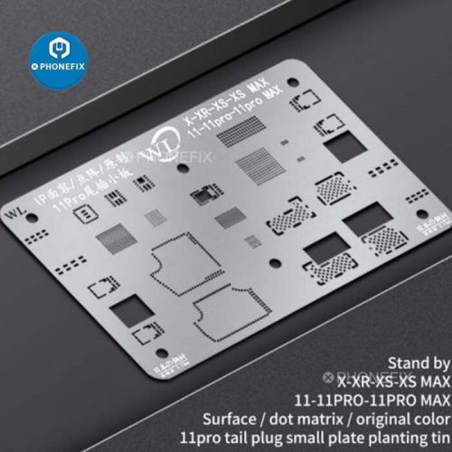 WL BGA Reballing Stencil For Phone Dot Matrix Face ID Repair