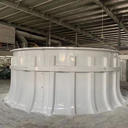 FRP Cooling Towers Shell Fiberglass Fan Stack