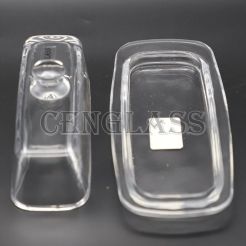 Glass Tableware Clear Glass Butter Dish