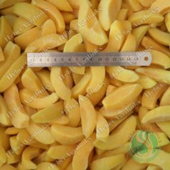 Frozen Yellow Peach Slices