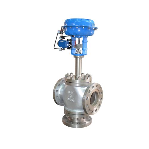 pneumatic globe control valve     