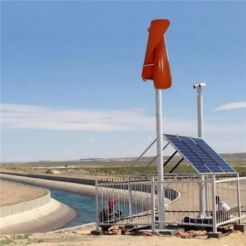 Integrated solar street light